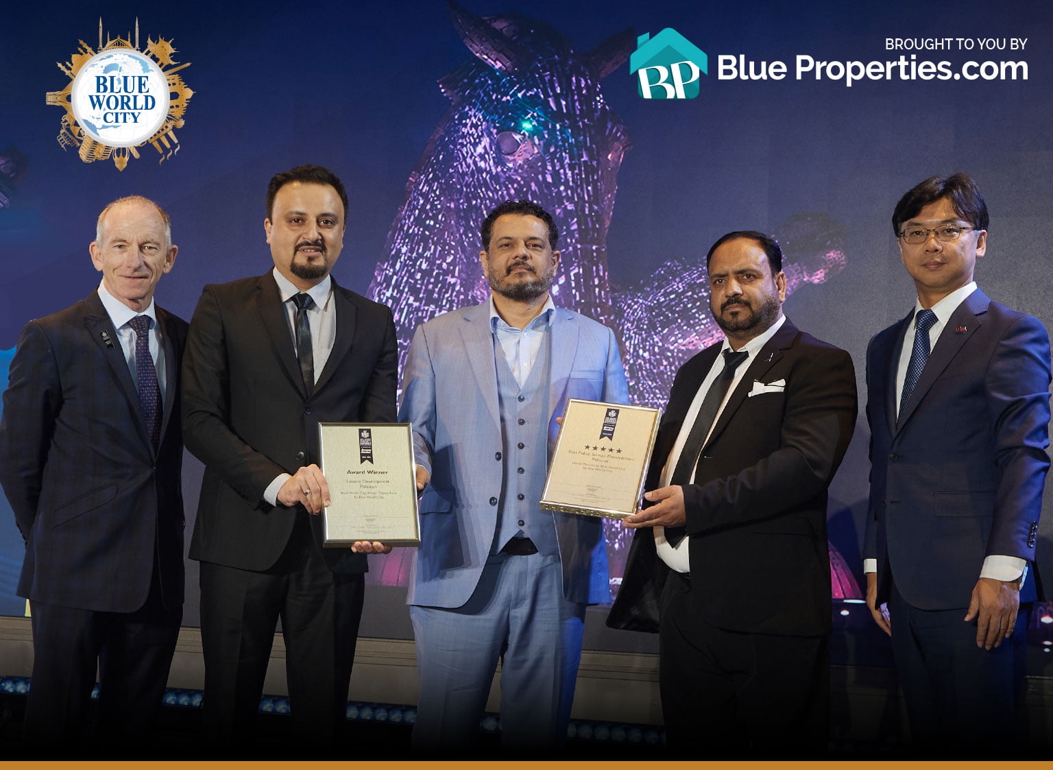 Read more about the article Blue World City’s Extraordinary Development Earns 2 Asia Pacific Property Awards Held in Bangkok, Thailand