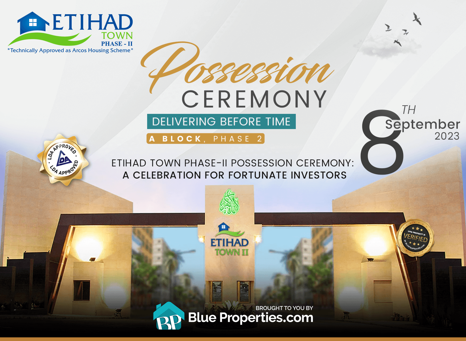 Read more about the article Etihad Town Phase-II Possession Ceremony: A celebration for Fortunate Investors