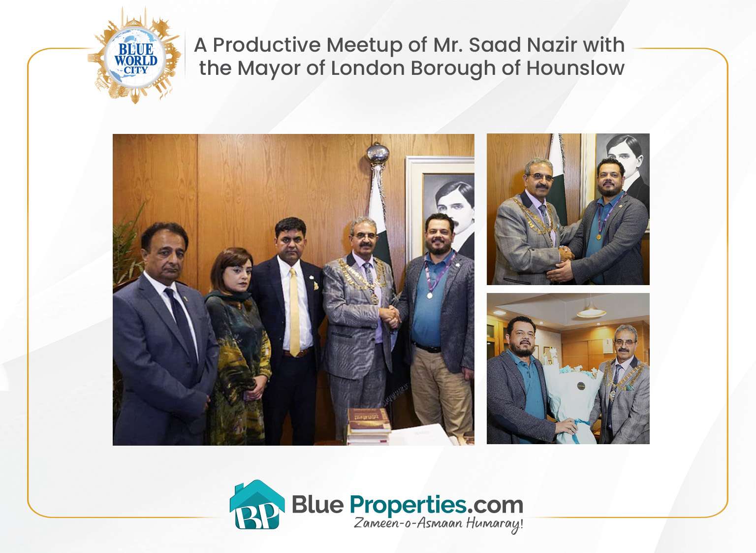 You are currently viewing A Productive Meetup of Mr. Saad Nazir with the Mayor of London Borough of Hounslow