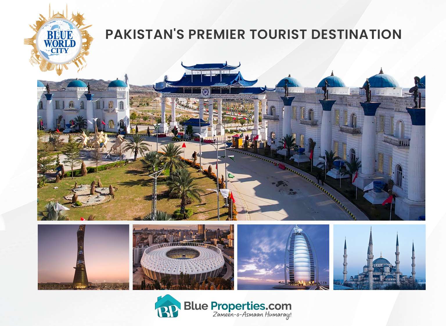 You are currently viewing Blue World City: Pakistan’s Premier Tourist Destination