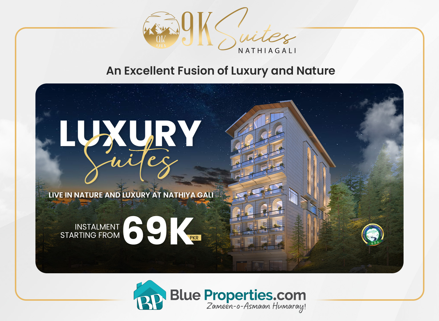 You are currently viewing 9K Suites Nathiagali: An Excellent Fusion of Luxury and Nature