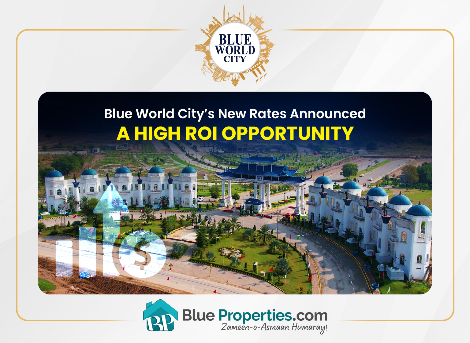 Read more about the article Blue World City’s New Rates Announced: A High ROI Opportunity