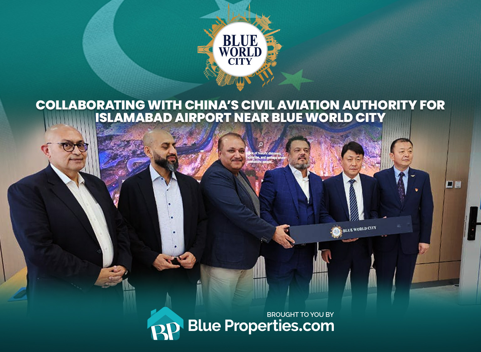 Read more about the article Collaborating with China’s Civil Aviation Authority for Islamabad Airport near Blue World City